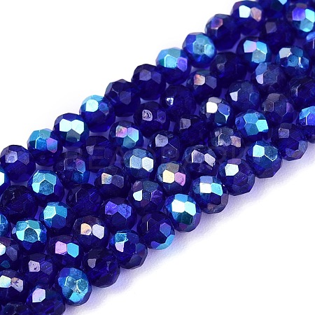 Electroplate Glass Beads Strands LS-EGLA-A044-T3mm-L06-1