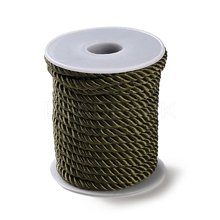 Nylon Twisted Round Cord NWIR-S001-01K-1
