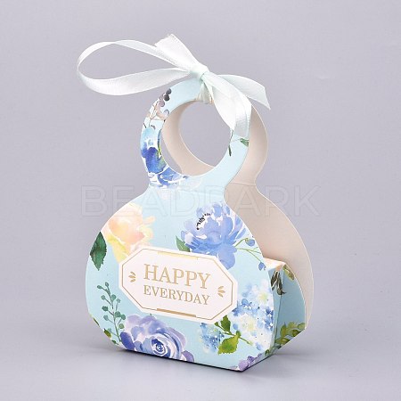 Handbag Shape Candy Packaging Box CON-F011-03C-1