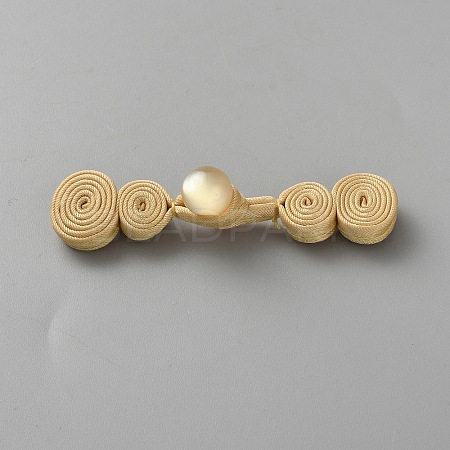 Handmade Chinese Frog Knot Buttons Sets AJEW-WH20070-018A-1