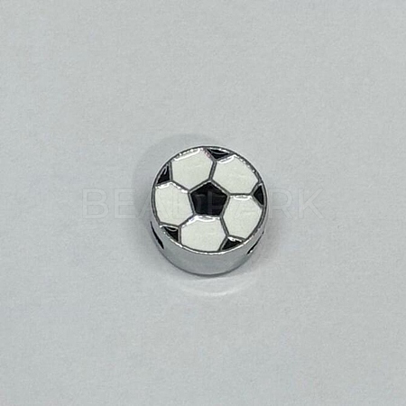 Zinc Alloy Slide Charms ENAM-WH0047-17-1