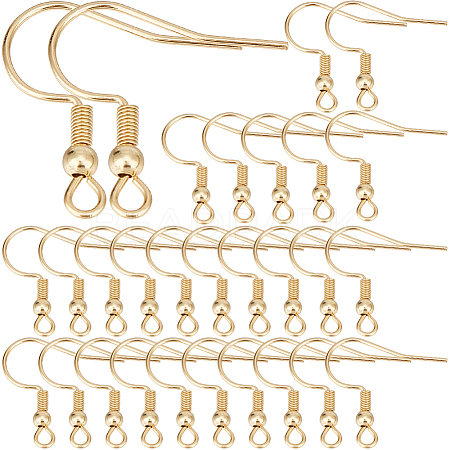 SUNNYCLUE 150Pcs 304 Stainless Steel Earring Hooks STAS-SC0008-22-1