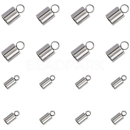 Unicraftale 304 Stainless Steel Cord Ends STAS-UN0001-94P-1
