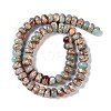 Dyed Synthetic Imperial Jasper Beads Strands G-P529-E01-A03-3