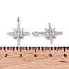 Alloy with Rhinestone Pendants FIND-B028-16P-3