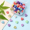65Pcs Handmade Polymer Clay Beads CLAY-YW0001-68-6