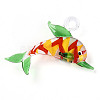 Handmade Lampwork Big Pendants LAMP-T023-14C-1