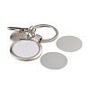 Football Alloy Sublimation Blanks Keychains AL-CBAF9A1-02P-04-2