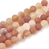 Dyed Natural Carnelian Beads Strands X-G-T106-045-1