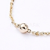 Brass Cable Chain Necklaces NJEW-JN02786-2