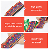 Ethnic Style Embroidery Polyester Ribbon OCOR-WH0047-84A-4