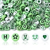 200Pcs Acrylic Beads MACR-FS0001-89-1