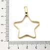304 Stainless Steel Open Back Bezel Pendants STAS-Z091-05G-07-3