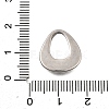 304 Stainless Steel Pendants STAS-Q362-02B-P-3