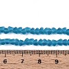 Frosted Transparent Glass Beads Strands LS-GLAA-N016-4mm-28-2