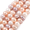 Natural Cultured Freshwater Pearl Beads Strands PEAR-C003-12J-1
