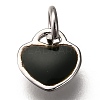 Enamel Brass Charms KK-G364-17P-02-1