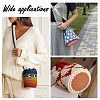 10 Pcs 5 Style Flat Round Felt Fabric DIY-PH0009-24D-6