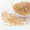Round Glass Seed Beads X-SEED-A006-3mm-102B-1