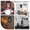 Wooden Wall-Mounted Small Crystal Display Shelf DIY-CN0002-25B-7