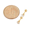Star Glass Ear Fake Plugs EJEW-H105-23G-B-6