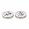 Tarnish Resistant 201 Stainless Steel Pendants STAS-Z001-B-12P-2