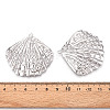 304 Stainless Steel Pendants STAS-T065-37P-3