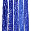 Electroplate Glass Beads Strands EGLA-A044-P1mm-B32-2
