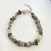 Natural Green Aventurine Chips Beaded Bracelet TJ9442-5-1