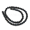 Grade B Natural Tiger Eye Beads Strands G-F591-18-6mm-03-3