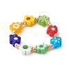 Handmade Glass Beads Stretch Rings Sets RJEW-JR00368-2