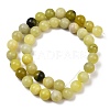Natural Lemon Jade Beads Strands G-F591-27-10mm-5