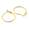 Iron Huggie Hoop Earring Findings IFIN-E025-01C-G-2