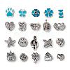 DIY Alloy European Bracelets Making Kits DIY-I108-01B-4