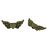 Tibetan Style Alloy Angeltee Beads TIBEB-5494-AB-NR-1