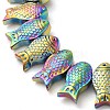 Electroplate Glass Beads Strands EGLA-C007-05D-3