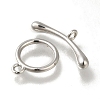 Brass Toggle Clasps KK-H480-02P-2
