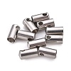 Tarnish Resistant 201 Stainless Steel Cord Ends STAS-F250-10P-P-1