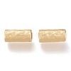 Eco-Friendly Matte Alloy Tube Beads X-PALLOY-N161-03-MG-NR-2