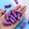 Opaque Acrylic Beads MACR-S372-001B-S016-5