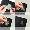 Nickel Metal Waterproof Self-Adhesive Picture Stickers DIY-WH20016-034-4