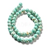 Synthetic Turquoise and Sea Shell Assembled Beads Strands X-G-D482-01C-08-3
