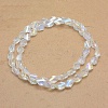 Electroplate Glass Beads Strands X-EGLA-G018-L-AB01-2