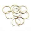 Brass Linking Rings KK-P119-20-18mm-RS-1