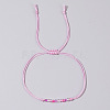 Adjustable Glass Seed Beaded Friendship Braided Bracelets for Daily Wear and Gifts BE2039-10-1