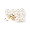 Shell Pearl Beads Woven Pendants PALLOY-JF01857-4