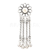 Tibetan Style Alloy Big Pendants AL-CBAAECB-02AS-H-1