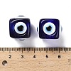 Transparent Resin European Beads RESI-U012-01B-3