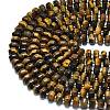 Natural Tiger Eye Beads Strands G-P573-B06-01-3
