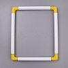 Adjustable Plastic Embroidery Clip Frame TOOL-WH0079-91-2